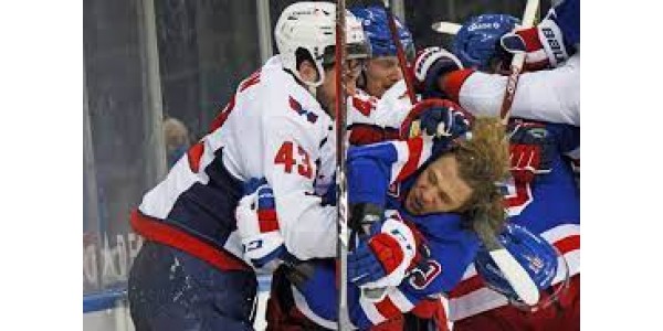 Incidents de combat dans les matchs de la NHL